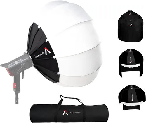 Aputure Linterna de luz de 35.4 in con falda de compatible con todas las luces de montaje Bowens como Aputure 300X 300D II Amaran 200x 200D 60X 60D