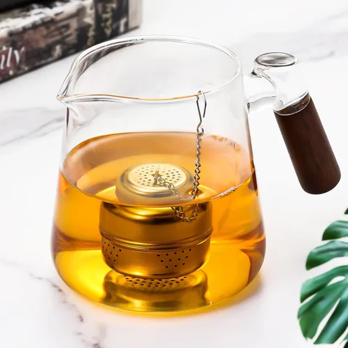 Miniatura 6 de Leden Infusor de bola de té para té suelto, colador de acero inoxidable con gancho de cadena, más pronunciado para taza, taza