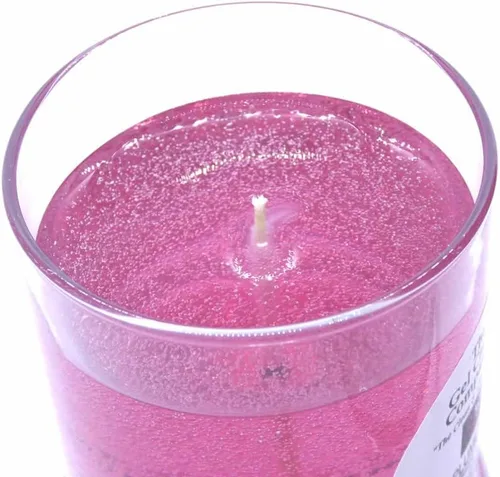 Miniatura 2 de Plumeria - Aceite mineral perfumado a base de hasta 120 horas de 8 onzas, tarro decorativo que se quema limpio e incluso por The Gel Candle Company
