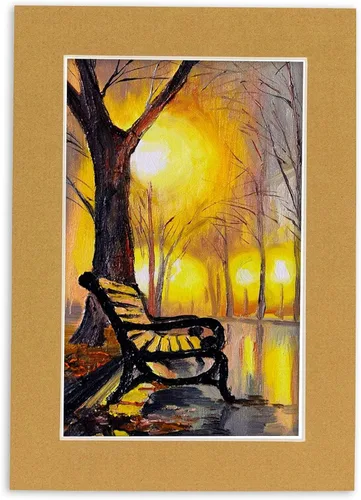 Miniatura 205 de 8.5x11 Mat for 11x14 Frame - Precut Mat Board Acid-Free Brown 8.5x11 Photo Matte Made to Fit a 11x14 Picture Frame, Premium Matboard for Family