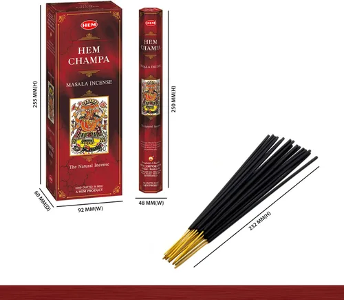 Miniatura 3 de HEM Champa Masala - Varitas de incienso