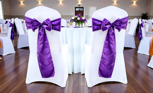 Miniatura 166 de mds - Lote de 10 lazos de satén para sillas de boda y eventos, para decoración de fiestas, 30 colores, Satin, 10 Verde oliva