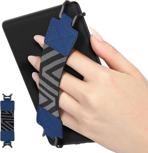Miniatura 22 de MoKo Correa de seguridad con agarre de mano para Kindle eReaders de 6-8" Fire Tablet, Kindle/Kobo/Voyaga/Lenovo/Sony E-Book Tablet, Correa de mano