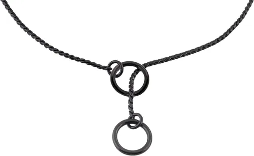 Miniatura 2 de Alvalley Collar de cadena de metal para exhibición de perros, collar deslizante para mascotas para espectáculos, collar de cadena de serpiente