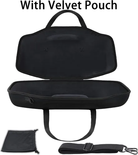 Miniatura 2 de co2CREA Funda de viaje rígida de repuesto para altavoz Bluetooth portátil impermeable JBL Boombox 4 (funda negra)