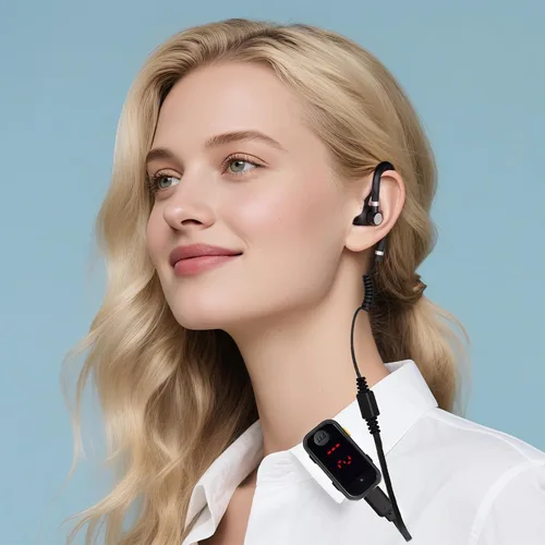 Miniatura 3 de Super Mini Walkie Talkies Pro con impermeable, radio bidireccional con auriculares para adultos, al aire libre, senderismo, béisbol, restaurante