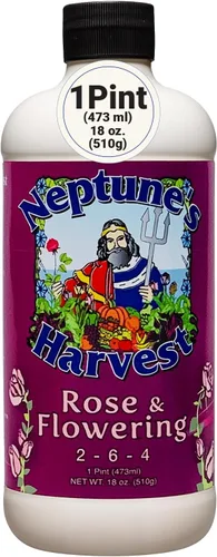 Miniatura 9 de Neptune's Harvest Fertilizante de rosas y flores (2-6-4) - Cubo de 5 galones - Alimento líquido orgánico para flores vibrantes y crecimiento