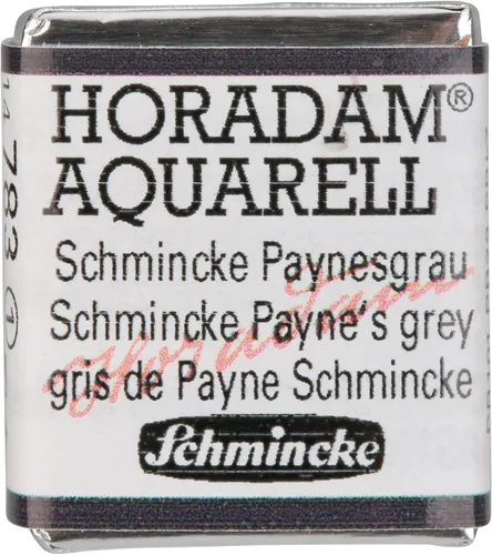 Miniatura 119 de Schmincke - HORADAM® AQUARELL - acuarelas de los mejores artistas, 786 Antracita, 14 786 044, 1/2 sartén
