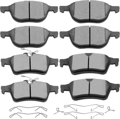Miniatura 19 de SCITOO - Juego de pastillas de freno de cerámica, 8 pastillas de freno para Honda CR-V 2002-2004, 2003-2011 para Honda Element
