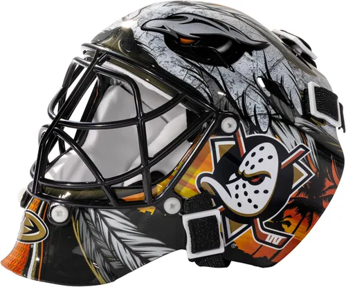 Miniatura 18 de Franklin Sports mini máscara para portero con logo de la NHL