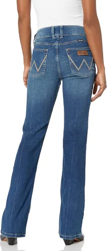 Miniatura 2 de Wrangler Pantalones de mezclilla retro Mae de tiro medio para mujer