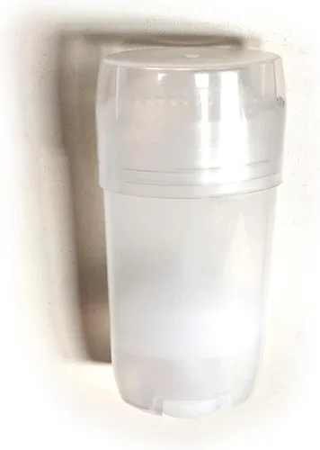Miniatura 4 de Recipientes de desodorante de gel vacíos: plástico libre de BPA, giratorio, 2.5 onzas, relleno superior, gel que se exprime a través de los agujeros