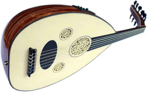 Miniatura 4 de Etapa de Oud Eléctrica Profesional Turca HSO-302E Instrumento Musical de Cuerda Oud Ud Aoud