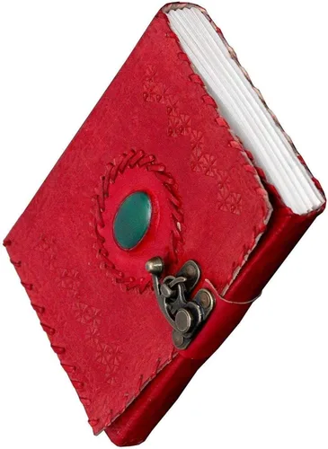 Libro de Cuero de las Sombras Diario en Cuero Genuino encuadernado para mujeres y hombres, libro de hechizos cuaderno para viajar Cuaderno de Azul