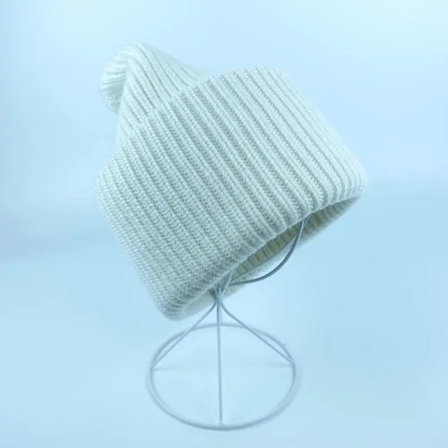 Miniatura 2 de PUGUANG Gorro de punto unisex para invierno, cálido, térmico, grueso, gorro de calavera