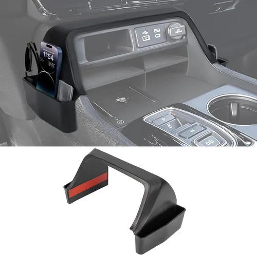 Organizador de consola central Compatible con 2023 2024 2025 2026 Honda Pilot 2026 Passport Bandeja lateral de cambio de marchas Caja de accesorios
