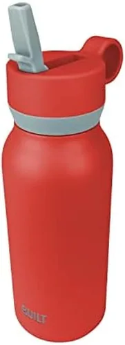 Miniatura 9 de Built Botella en cascada de 32oz con tapa de pajita de boca ancha y filtro rosa