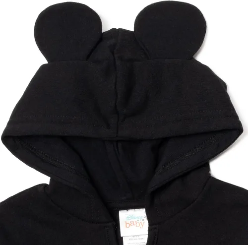 Miniatura 6 de Disney Classics Mickey Mouse Winnie the Pooh Baby Hoodie Bodysuit and Pants 3 Piece Outfit Set Newborn to Infant