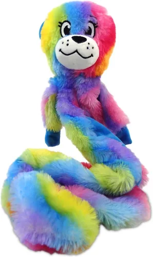 Miniatura 8 de ASPCA Juguete de perro de serpiente chirriante de una pieza de peluche para mascotas, juguete para burlas - 24 pulgadas de largo