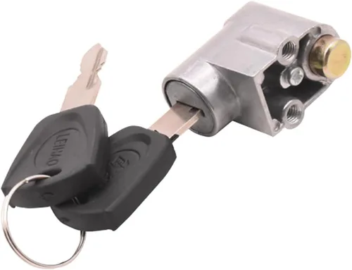 Ragyzity Cerradura de seguridad para caja de batería de bicicleta eléctrica, cerradura de cilindro de batería, interruptor de encendido, cerradura