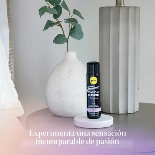 Miniatura 3 de Pjur Puerta Trasera Relajante Lubricante Base de Silicona, Lubricación de Larga Duración con Jojoba, Fórmula Suave para Uso Sensible - 100ml / 3.4 oz