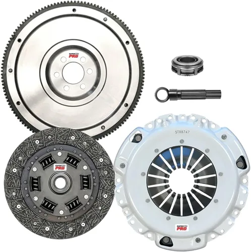 PRO Performance Stage 1 Kit de embrague con volante compatible con VW Beetle Golf Jetta 2.0L AEG MK4 MK IV 1998-2006 (CP17046HDFW-ST1)