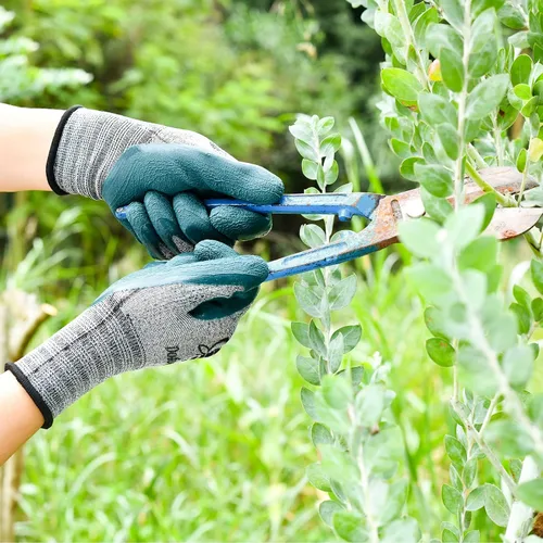 Miniatura 7 de DOFOWORK Gardening Gloves - 6 Pair Gardening Gloves for Women/Men, Breathable Natural Latex Garden Gloves with Grip