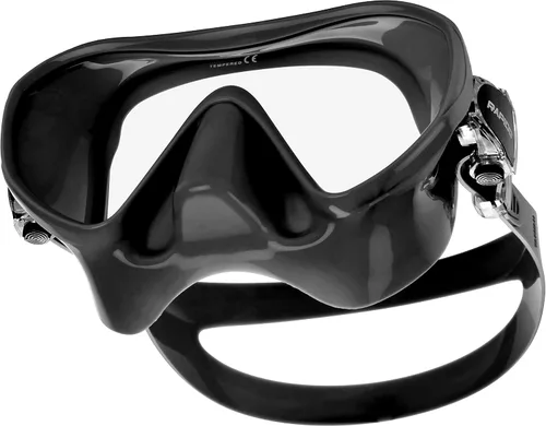 Miniatura 4 de Phantom Aquatics Juego de esnórquel sin marco con máscara de snorkel Negro