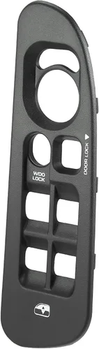 Miniatura 9 de X AUTOHAUX 5HZ71XDVAD Cubierta de bisel para interruptor de ventana de puerta para Dodge para Ram 1500 2500 3500 2002-2010 Driver lado izquierdo