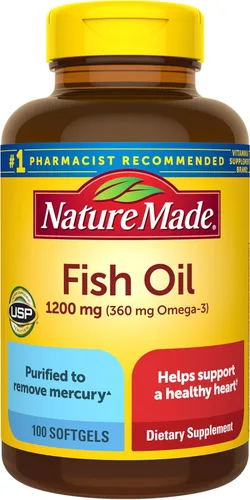 Miniatura 17 de Nature Made Burp Less Ultra Omega 3 Suplementos de Aceite de Pescado, 1400mg de Aceite de Pescado Omega 3 como Ésteres de Etilo para Apoyo a