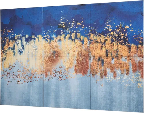 Miniatura 9 de VEVOR Paquete de 6 Paneles Acústicos de Arte, 70.87 x 47.24 x 0.4 pulgadas Azulejos de Pared Insonorizados, Tableros Autoadhesivos Decorativos