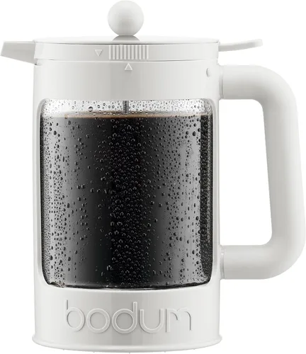 Bodum Cafetera de infusión fría de 51oz, color blanco - Fabricado en Portugal
