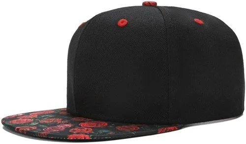 Miniatura 17 de Gorra de béisbol para hombre, estilo hip hop, visera plana, ajustable, unisex, ajustable, transpirable