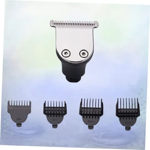Miniatura 7 de LALAFINA Recortadora eléctrica de barba - Recortadora de pelo unisex para hombres, juego de accesorios de aseo y barba