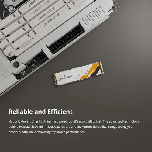 Miniatura 3 de Timetec Pinnacle 256GB SSD NVMe PCIe Gen3x4 8Gb/s M.2 2280 3D NAND de alto rendimiento SLC caché velocidad de lectura/escritura hasta 2,000/1,600
