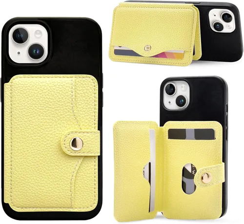 Miniatura 19 de M-Plateau Billetera para teléfono adhesiva, soporte delgado de tarjetas de crédito con adhesivo 3M para teléfono celular y funda de teléfono