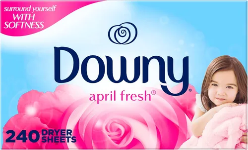 Miniatura 10 de Downy Hojas para secadora suavizantes de tela, April Fresh, 240