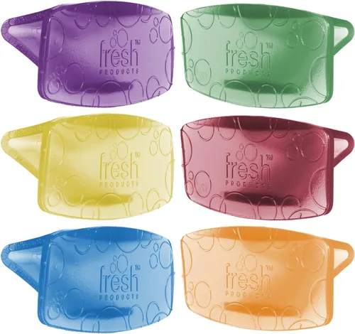 Fresh Products Ambientador Eco Bowl Clip – Ambientador de inodoro y basura de diseño versátil – Aceites naturales sin químicos – Discreto – Dura 30