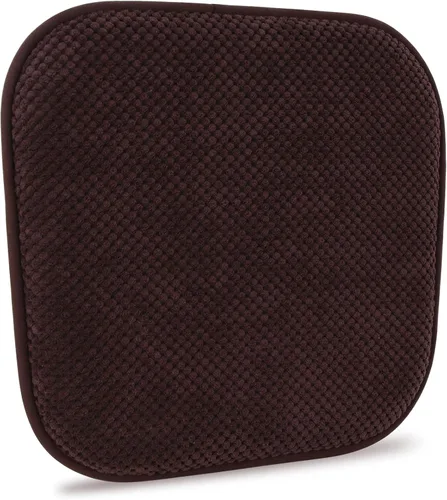 Miniatura 20 de Cojines para Sillas de Cocina Vino Rojo Antideslizantes de Espuma para Oficina, Cojines para Asientos Lavables, Almohadillas Gruesas y Suaves, Rojo