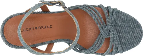 Miniatura 5 de Lucky Brand Ismene Sandalia de tacón alto con tiras para mujer
