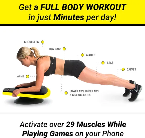 Miniatura 3 de Stealth Core Deluxe Trainer - Obtén unos abdominales fuertes y un core definido jugando juegos en tu teléfono; aplicación gratis para iOS/Android