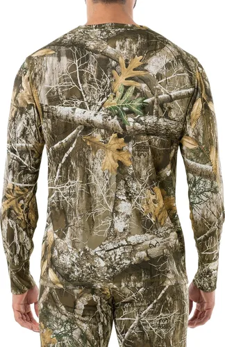 Miniatura 2 de Realtree Ropa interior térmica de manga larga de poliéster para hombre