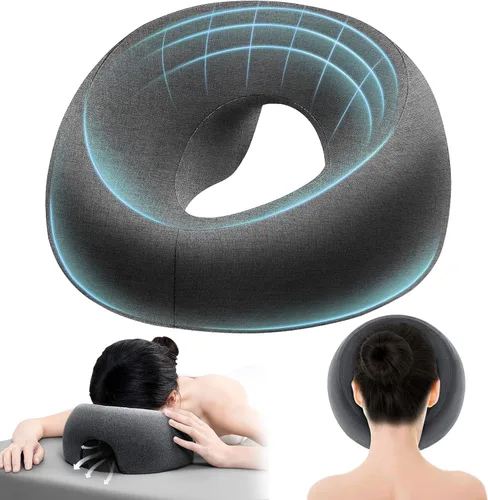 Almohada boca abajo para mesa de masaje, reposacabezas de masaje para cama, dormir boca abajo, almohada BBL después de la cirugía, recuperación