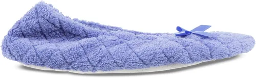 Miniatura 4 de ISOTONER Zapatillas de bailarina para mujer, acolchadas y estampadas sólidas, paquete de 2
