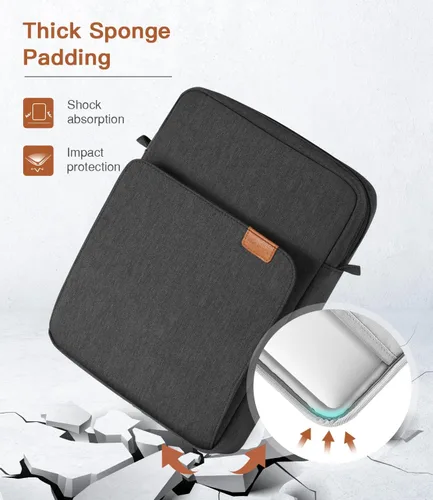 Miniatura 4 de MoKo Funda para Laptop de 15 Pulgadas Compatible con MacBook Air 15" M2 2023, MacBook Pro 14" M2 2023, Galaxy Tab S9 Ultra 14.6" 2023, Estuche