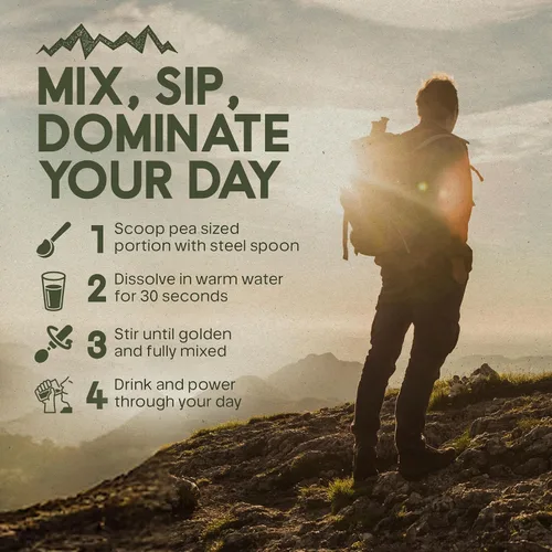 Miniatura 6 de Resina Shilajit pura del Himalaya, 70% más de ácido fúlvico y más de 85 minerales para energía y enfoque, refuerzo de niveles T, estándar de oro