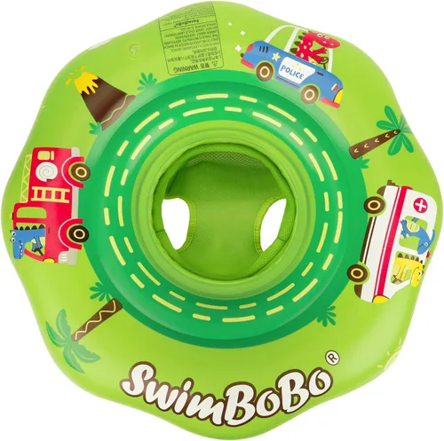 Miniatura 10 de Flotador inflable de natación para bebé con asiento de seguridad, juguetes divertidos para piscina para niños de 6 a 36 meses