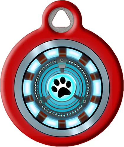 Miniatura 9 de America Shield - Etiqueta de identificación personalizada para mascotas para perros y gatos, etiqueta de identificación silenciosa de acero