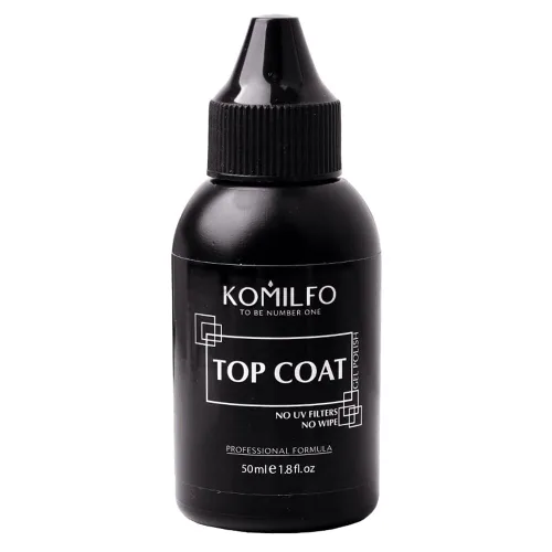 Miniatura 22 de Colección KOMILFO Base y Top Coat – Base de goma, base de fibra, base X, base de cubierta, base francesa y capa superior UV LED Soak Off Gel Polish