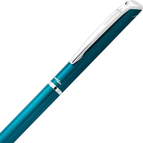Miniatura 2 de Pentel EnerGel Style - Bolígrafo de gel, 0.7 mm, línea media, barril azul teja - BL2007SABX Azul verdoso